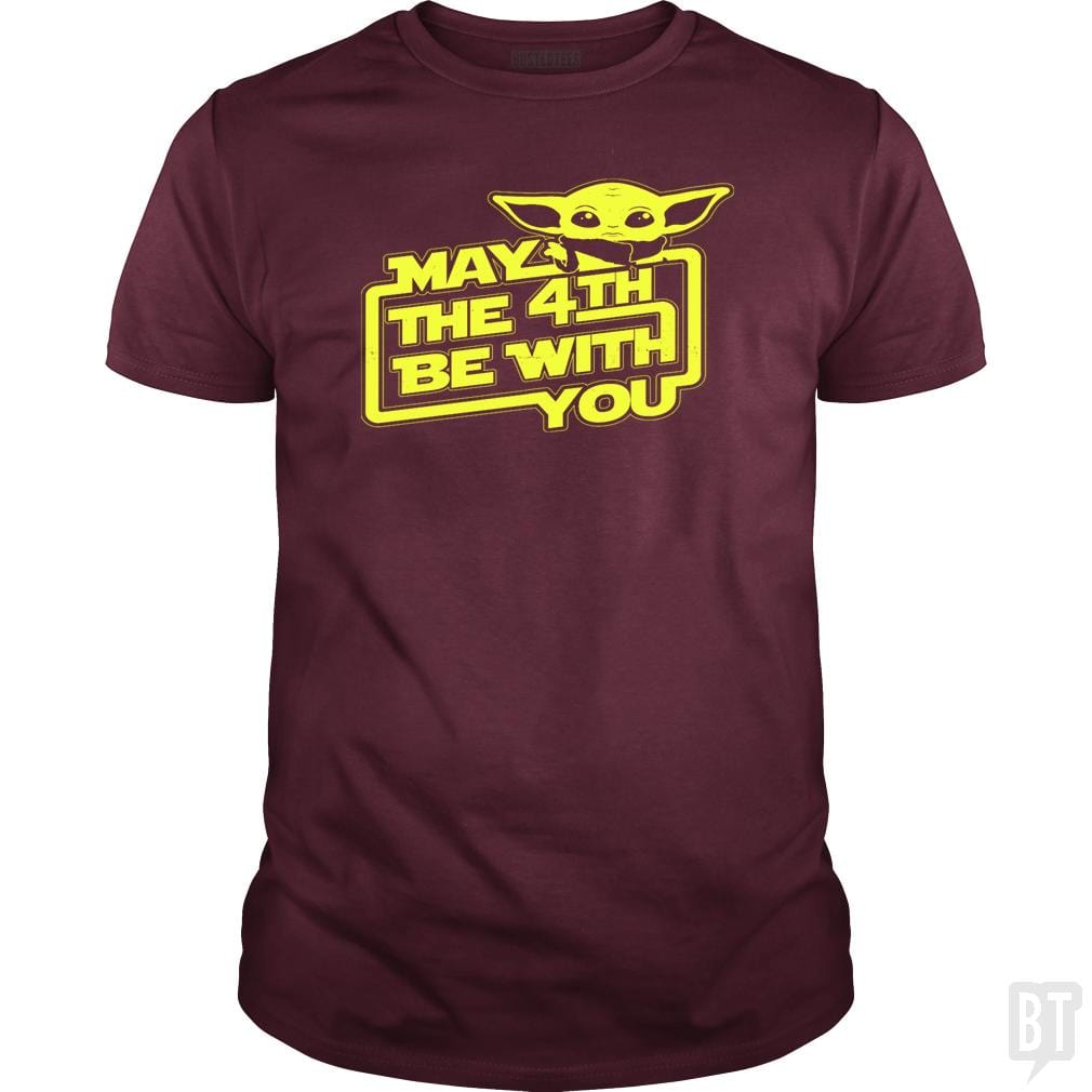 May The 4th Be With You! - Adult & Kids T-Shirts, Sweatshirts & Hoodies apparel design preview 1