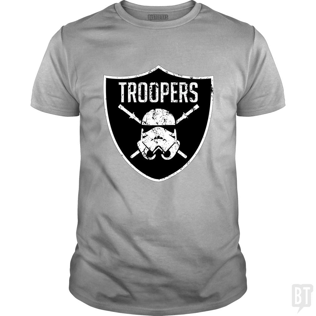 Troopers - Adult & Kids T-Shirts, Sweatshirts & Hoodies apparel design preview 1
