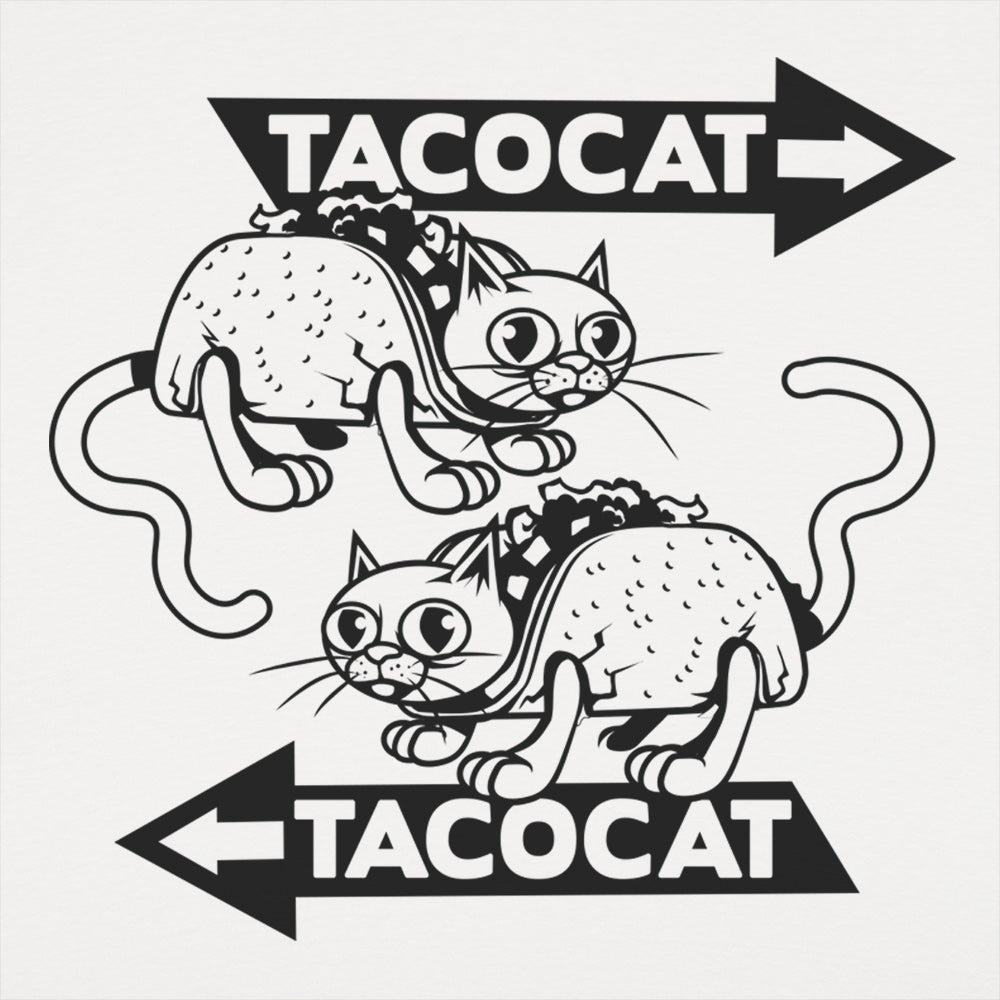 TacoCat Either Way - Adult & Kids T-Shirts, Sweatshirts & Hoodies apparel design preview 1