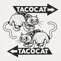 TacoCat Either Way - Adult & Kids T-Shirts, Sweatshirts & Hoodies apparel design preview 1
