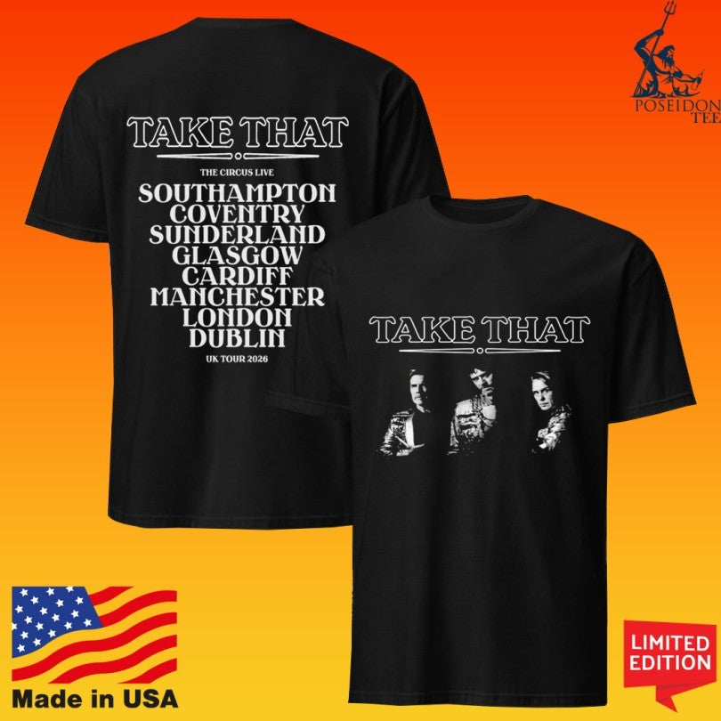 Take That The Circus Live Southampton Coventry - Adult & Kids T-Shirts, Sweatshirts & Hoodies apparel design preview 1