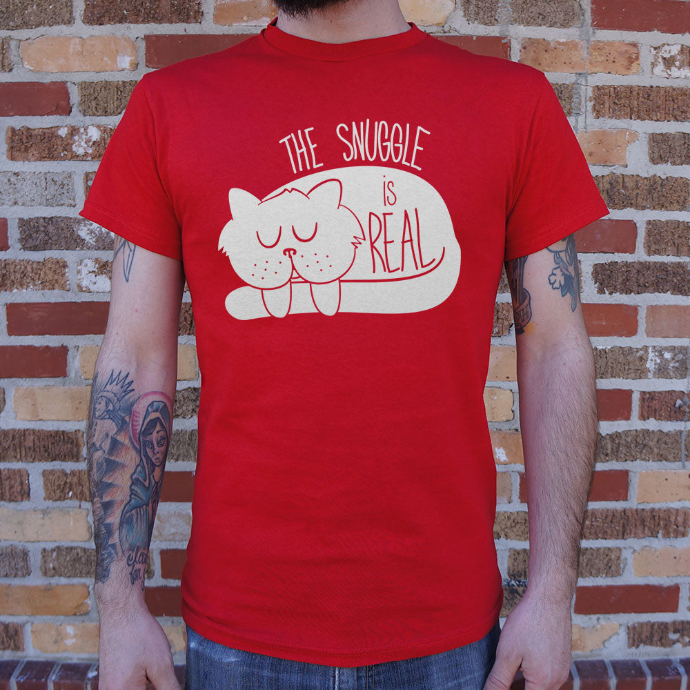 The Snuggle Is Real - Adult & Kids T-Shirts, Sweatshirts & Hoodies apparel design preview 1
