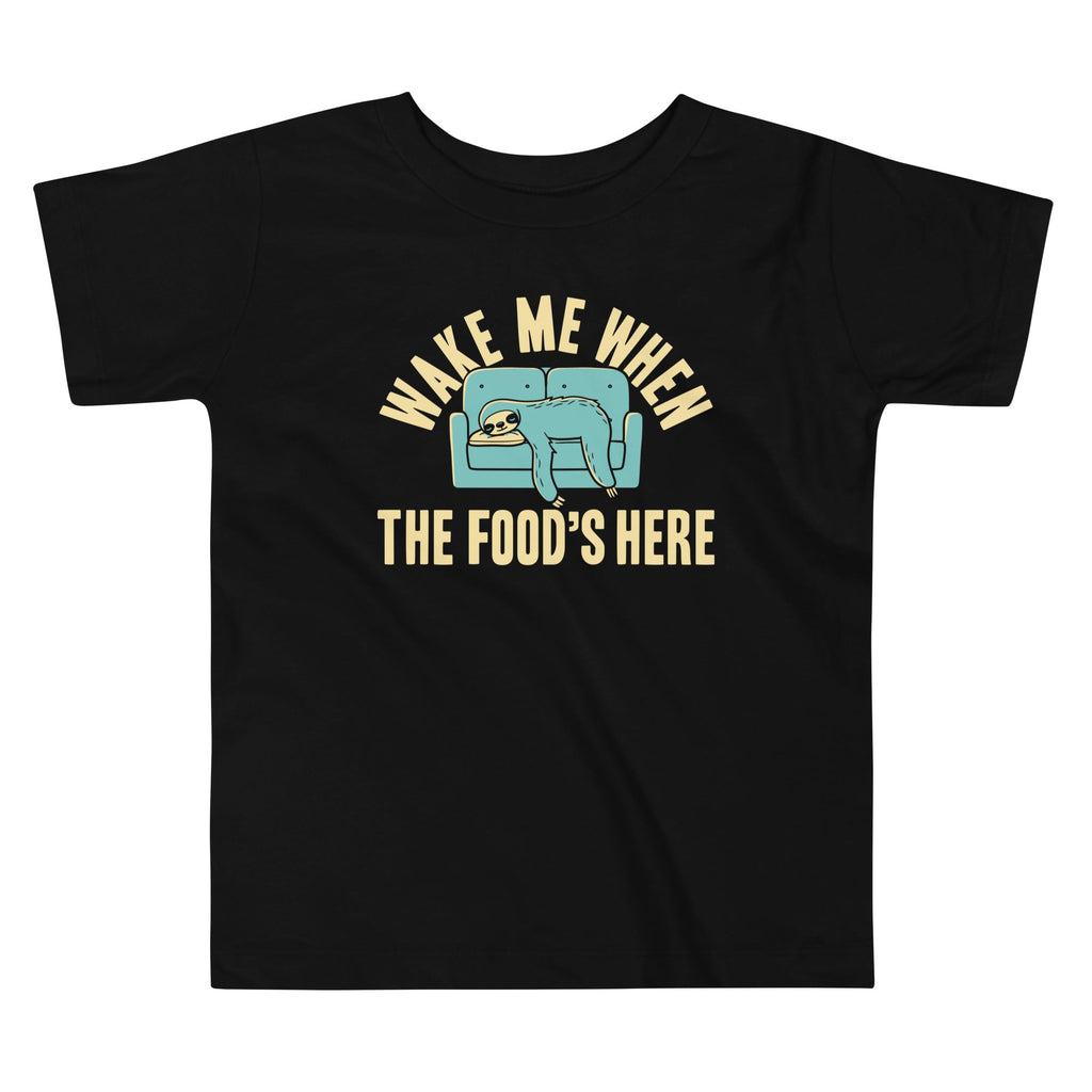 Wake Me When The Food's Here Kid's Toddler - Adult & Kids T-Shirts, Sweatshirts & Hoodies apparel design preview 1