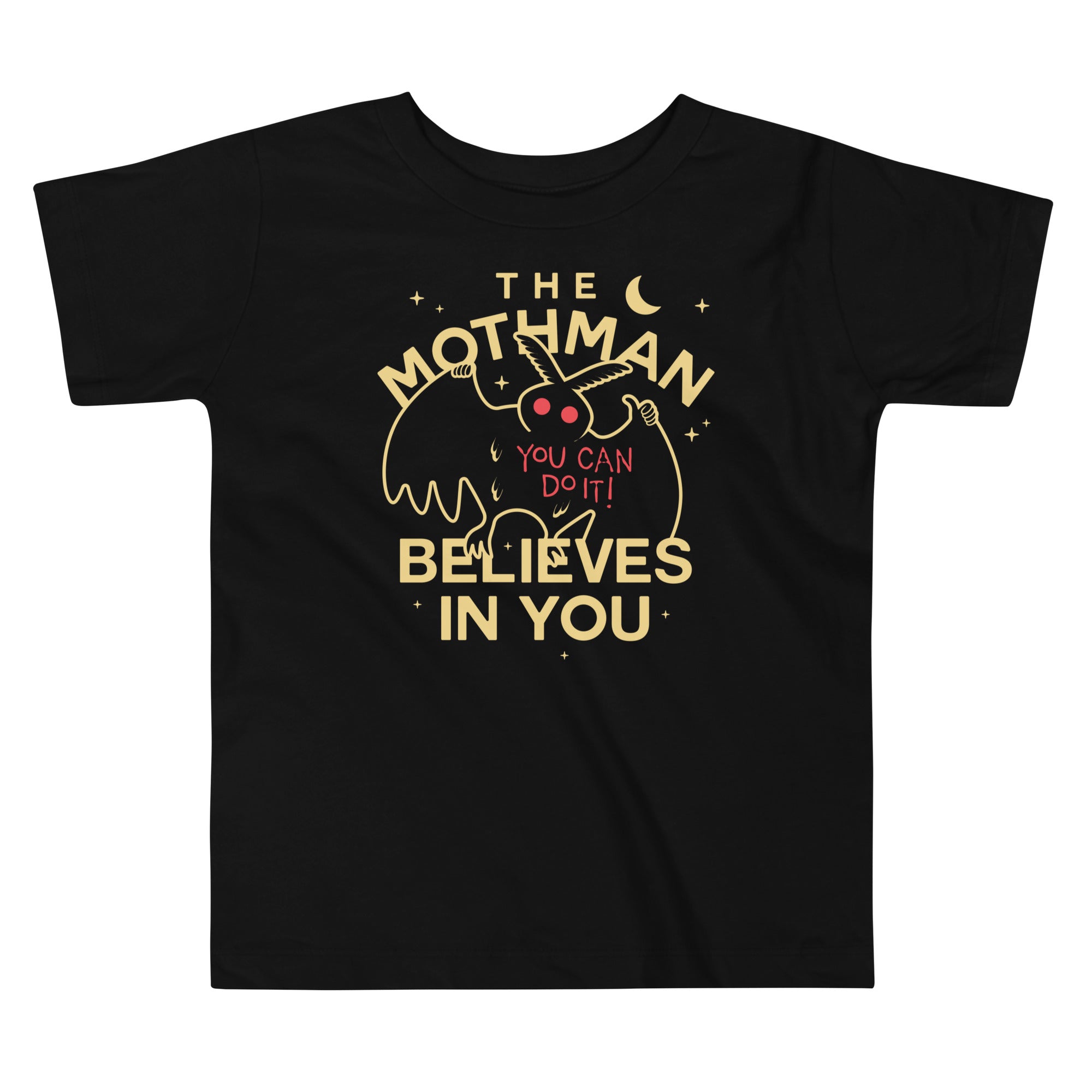 The Mothman Believes In You Kid's Toddler - Adult & Kids T-Shirts, Sweatshirts & Hoodies apparel design preview 1