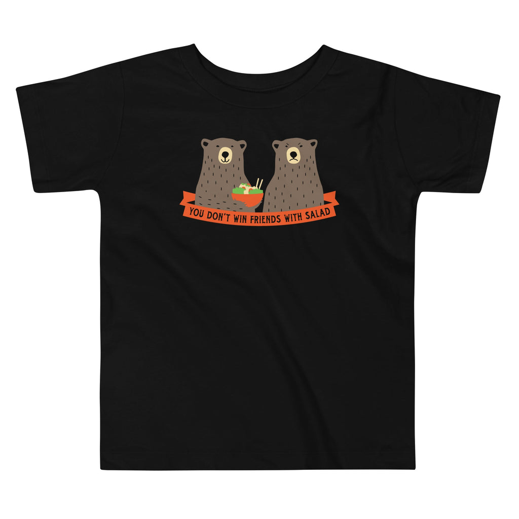 You Don't Win Friends With Salad Kid's Toddler - Adult & Kids T-Shirts, Sweatshirts & Hoodies apparel design preview 1