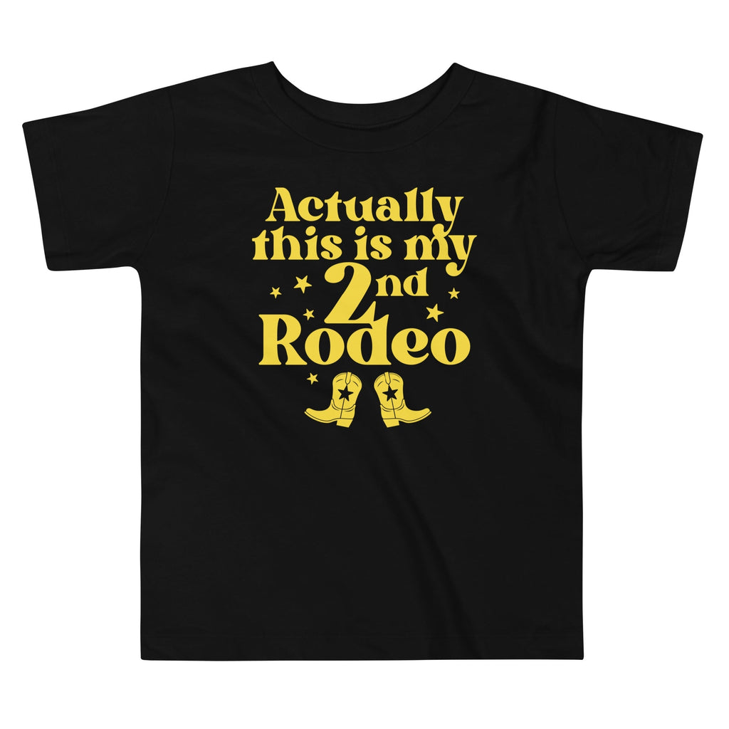 Actually This Is My 2nd Rodeo Kid's Toddler - Adult & Kids T-Shirts, Sweatshirts & Hoodies apparel design preview 1