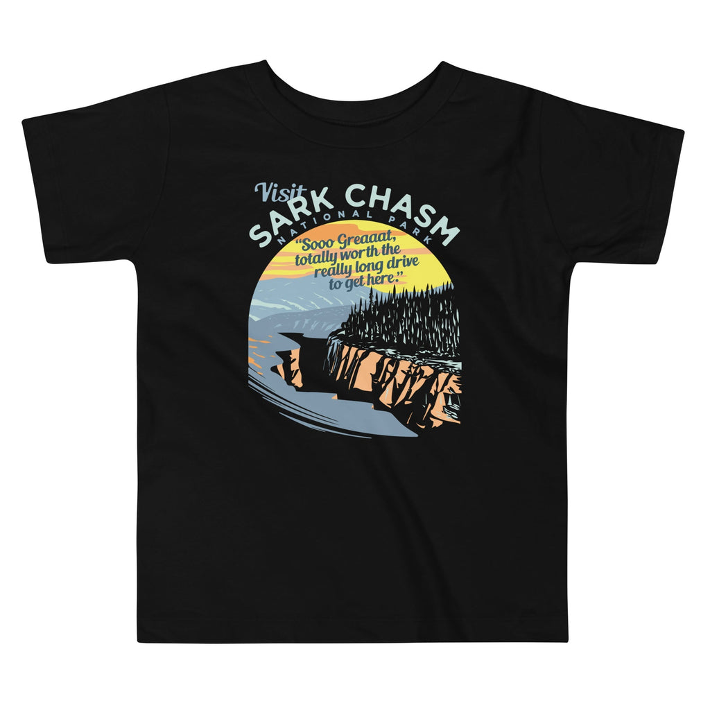 Visit Sark Chasm Kid's Toddler - Adult & Kids T-Shirts, Sweatshirts & Hoodies apparel design preview 1