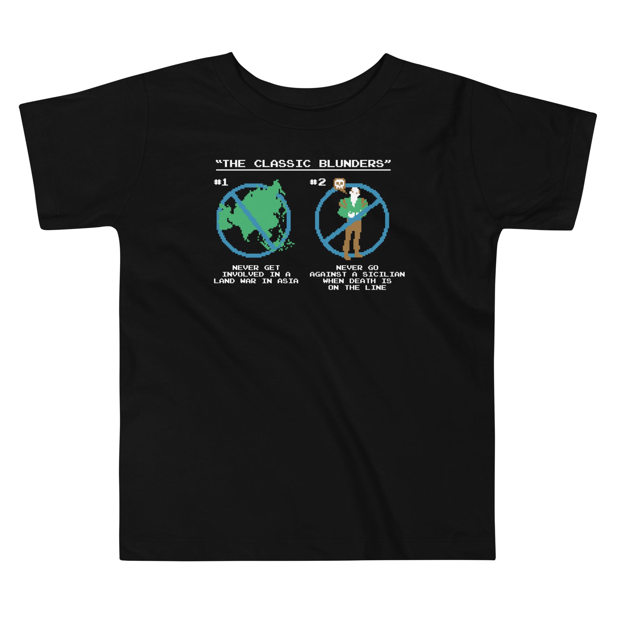 The Classic Blunders Kid's Toddler - Adult & Kids T-Shirts, Sweatshirts & Hoodies apparel design preview 1