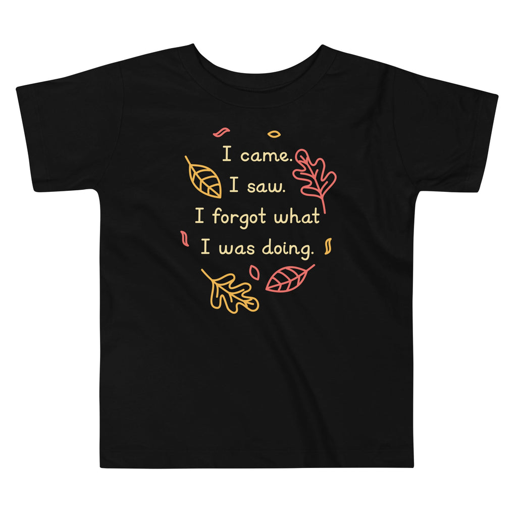 I Came. Saw. Forgot What Was Doing. Kid's Toddler - Adult & Kids T-Shirts, Sweatshirts & Hoodies apparel design preview 1
