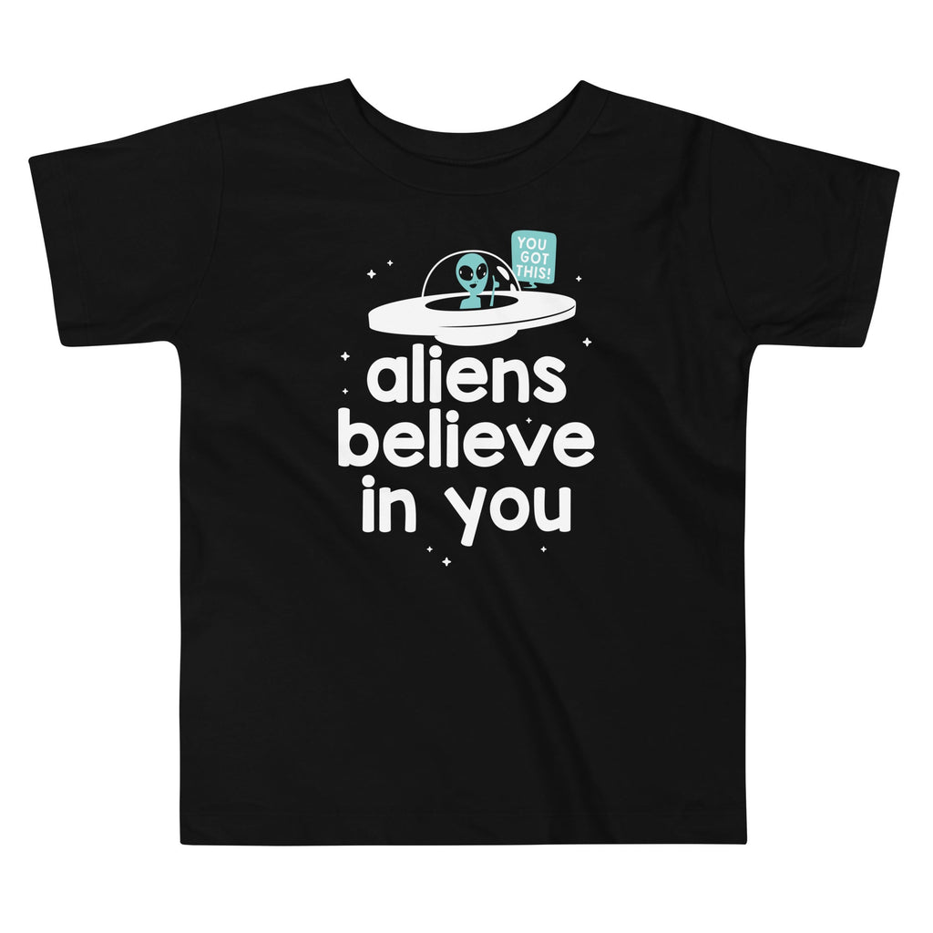 Aliens Believe In You Kid's Toddler - Adult & Kids T-Shirts, Sweatshirts & Hoodies apparel design preview 1