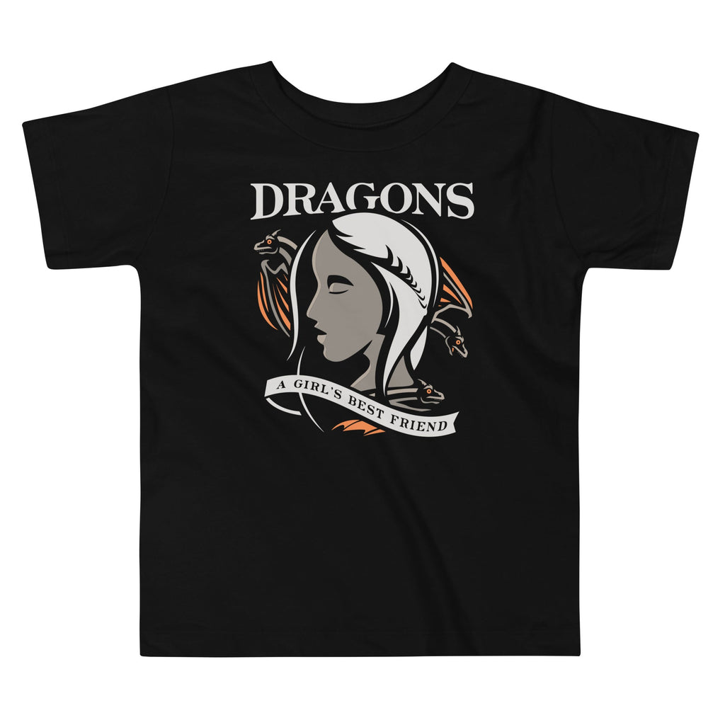 Dragons Are A Girl's Best Friend Kid's Toddler - Adult & Kids T-Shirts, Sweatshirts & Hoodies apparel design preview 1