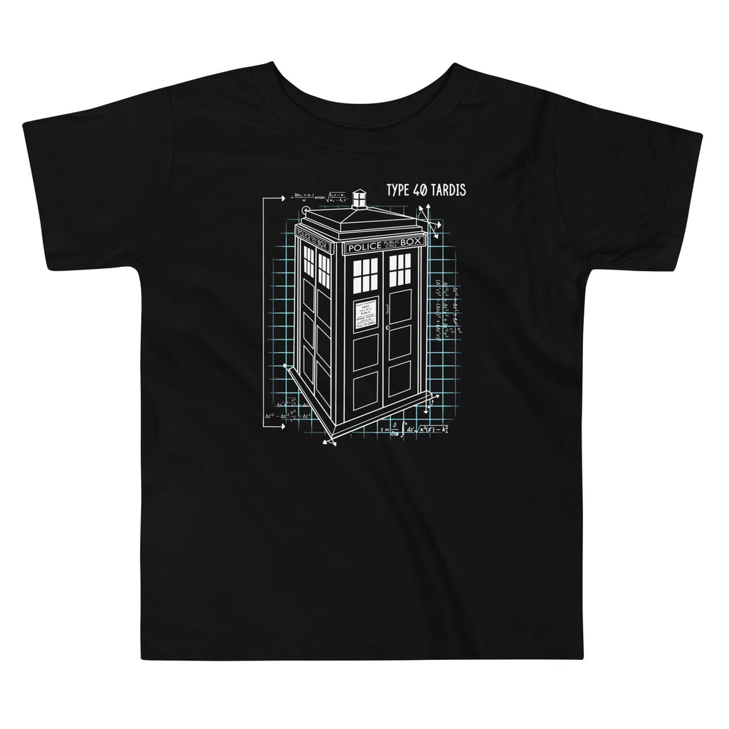 Type 40 Tardis Kid's Toddler - Adult & Kids T-Shirts, Sweatshirts & Hoodies apparel design preview 1