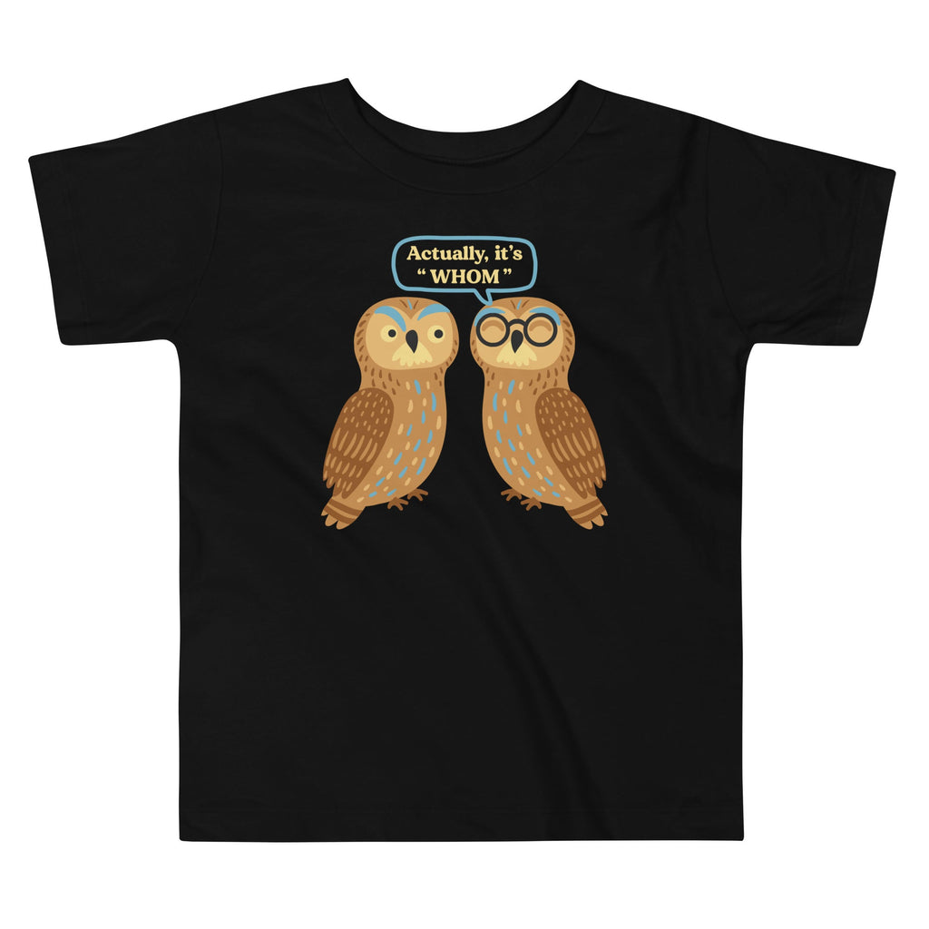 Actually, It's Whom Kid's Toddler - Adult & Kids T-Shirts, Sweatshirts & Hoodies apparel design preview 1