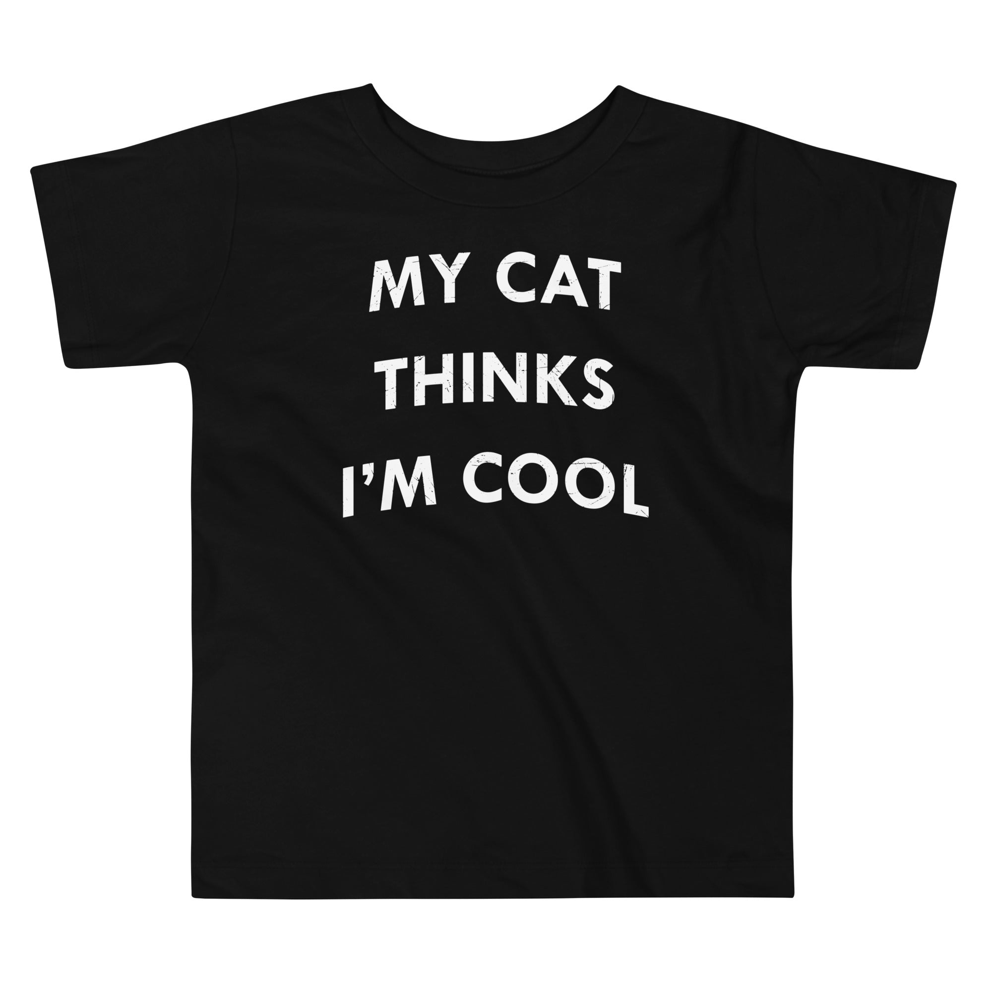 My Cat Thinks I'm Cool Kid's Toddler - Adult & Kids T-Shirts, Sweatshirts & Hoodies apparel design preview 1