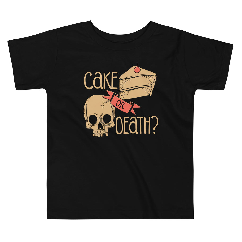 Cake Or Death? Kid's Toddler - Adult & Kids T-Shirts, Sweatshirts & Hoodies apparel design preview 1