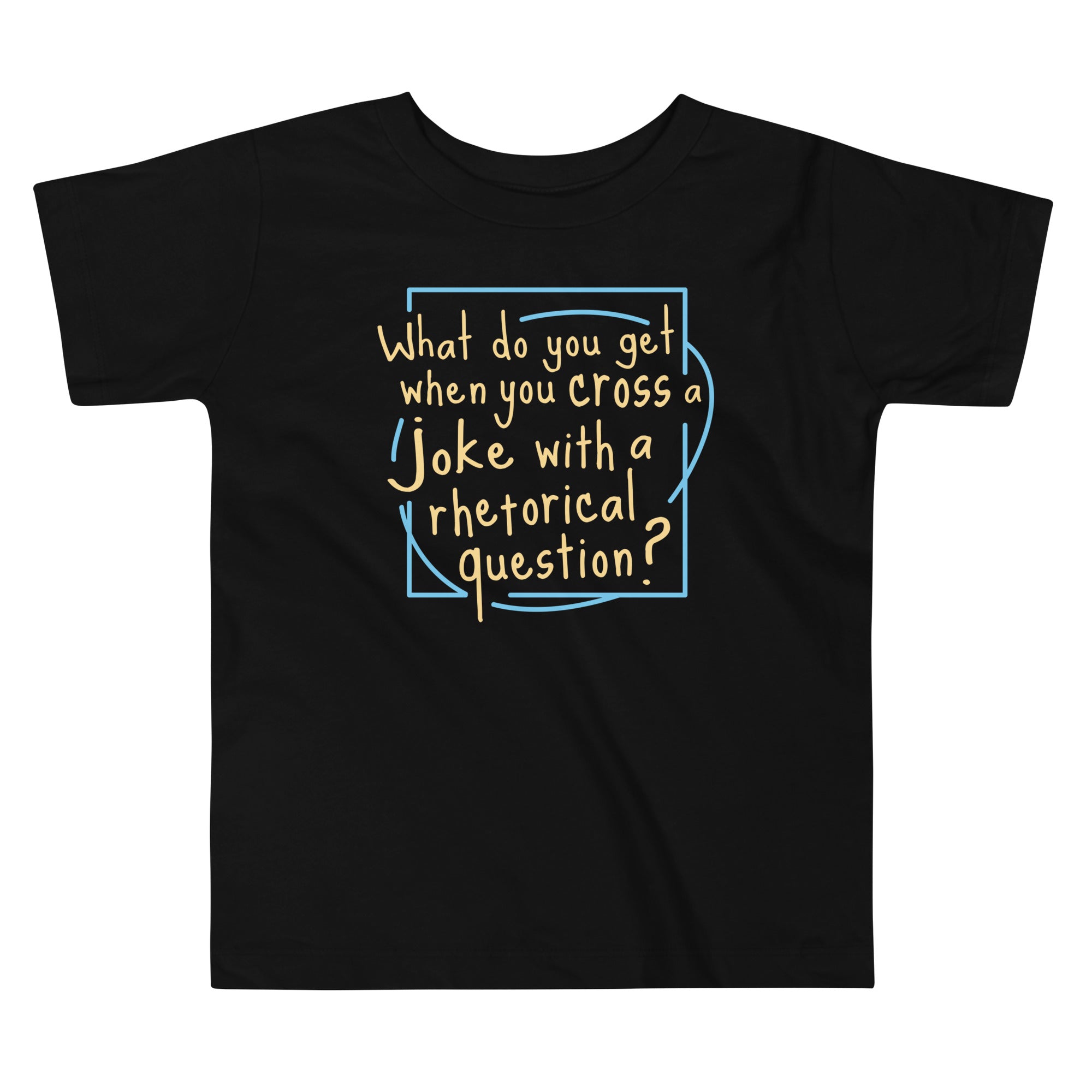 When You Cross A Joke With Rhetorical Question? Kid's - Adult & Kids T-Shirts, Sweatshirts & Hoodies apparel design preview 1
