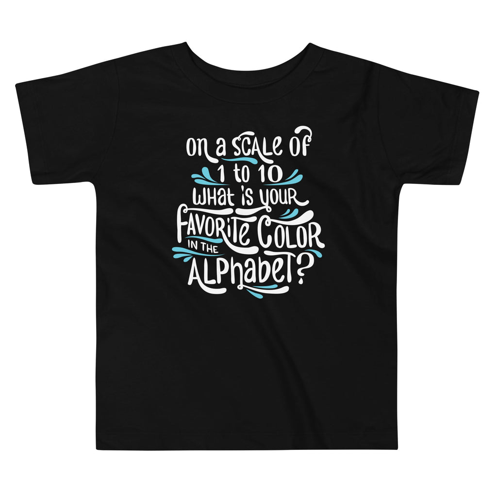 Favorite Color In The Alphabet Kid's Toddler - Adult & Kids T-Shirts, Sweatshirts & Hoodies apparel design preview 1