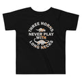 Three Horns Never Play With Long Necks Kid's Toddler - Adult & Kids T-Shirts, Sweatshirts & Hoodies apparel design preview 1