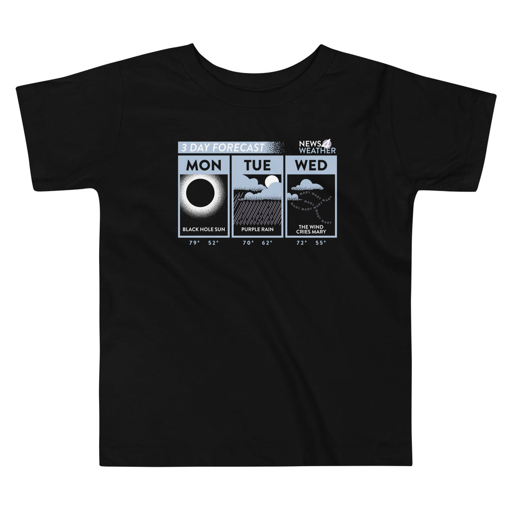 3 Day Forecast Kid's Toddler - Adult & Kids T-Shirts, Sweatshirts & Hoodies apparel design preview 1