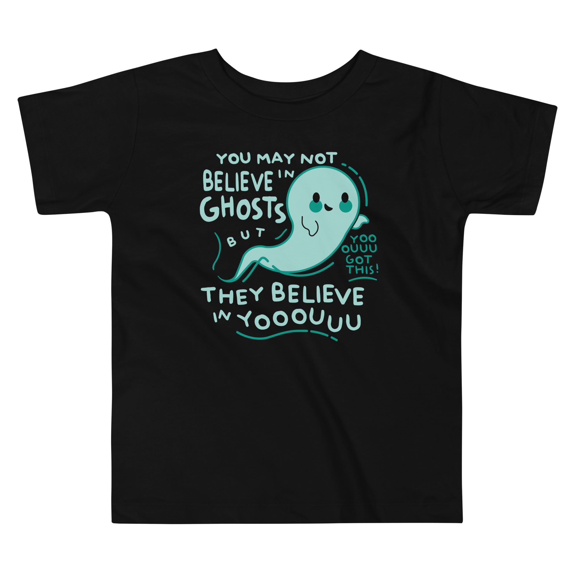 You May Not Believe In Ghosts Kid's Toddler - Adult & Kids T-Shirts, Sweatshirts & Hoodies apparel design preview 1