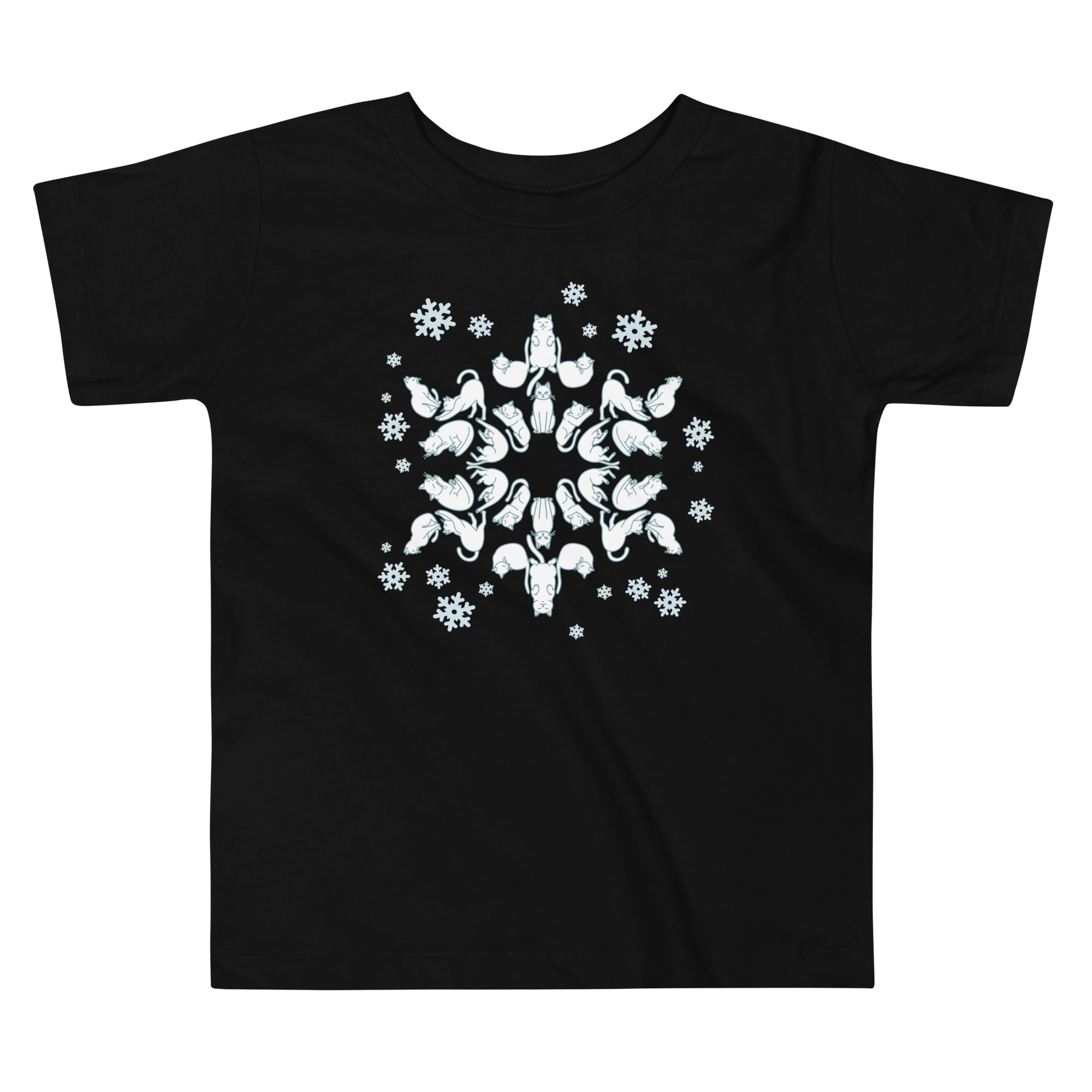 Cat Snowflake Kid's Toddler - Adult & Kids T-Shirts, Sweatshirts & Hoodies apparel design preview 1