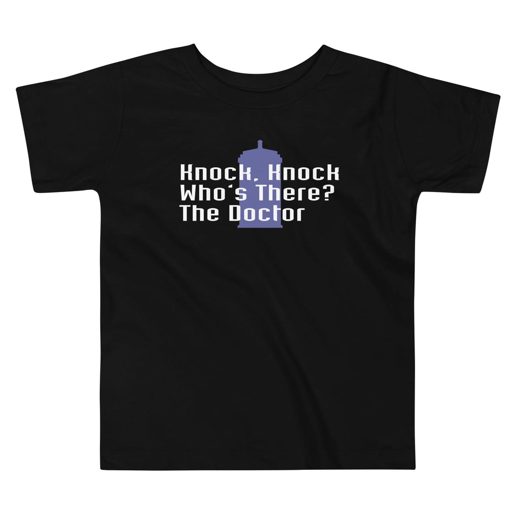 Knock Who's There? The Doctor Kid's Toddler - Adult & Kids T-Shirts, Sweatshirts & Hoodies apparel design preview 1