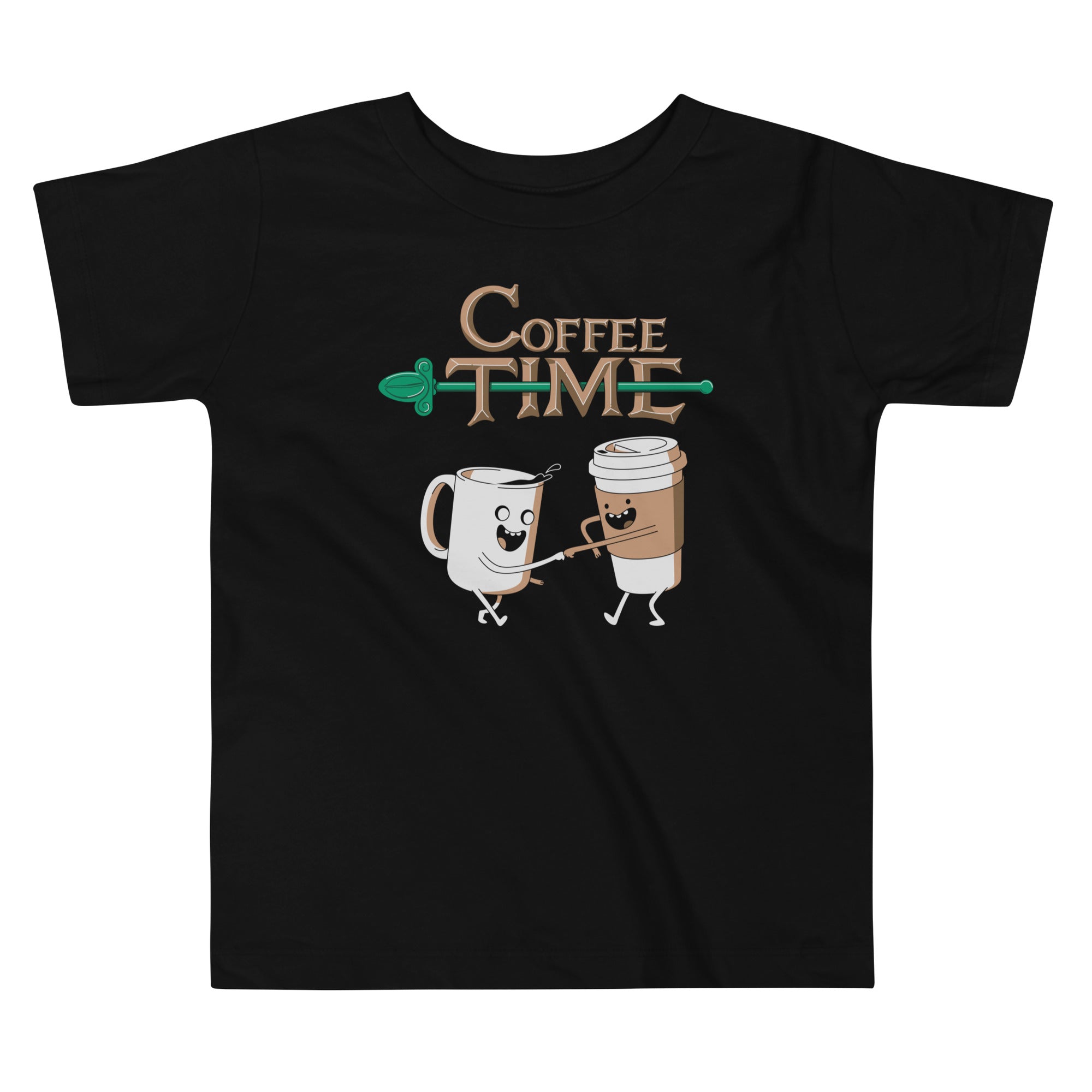 Coffee Time Kid's Toddler - Adult & Kids T-Shirts, Sweatshirts & Hoodies apparel design preview 1