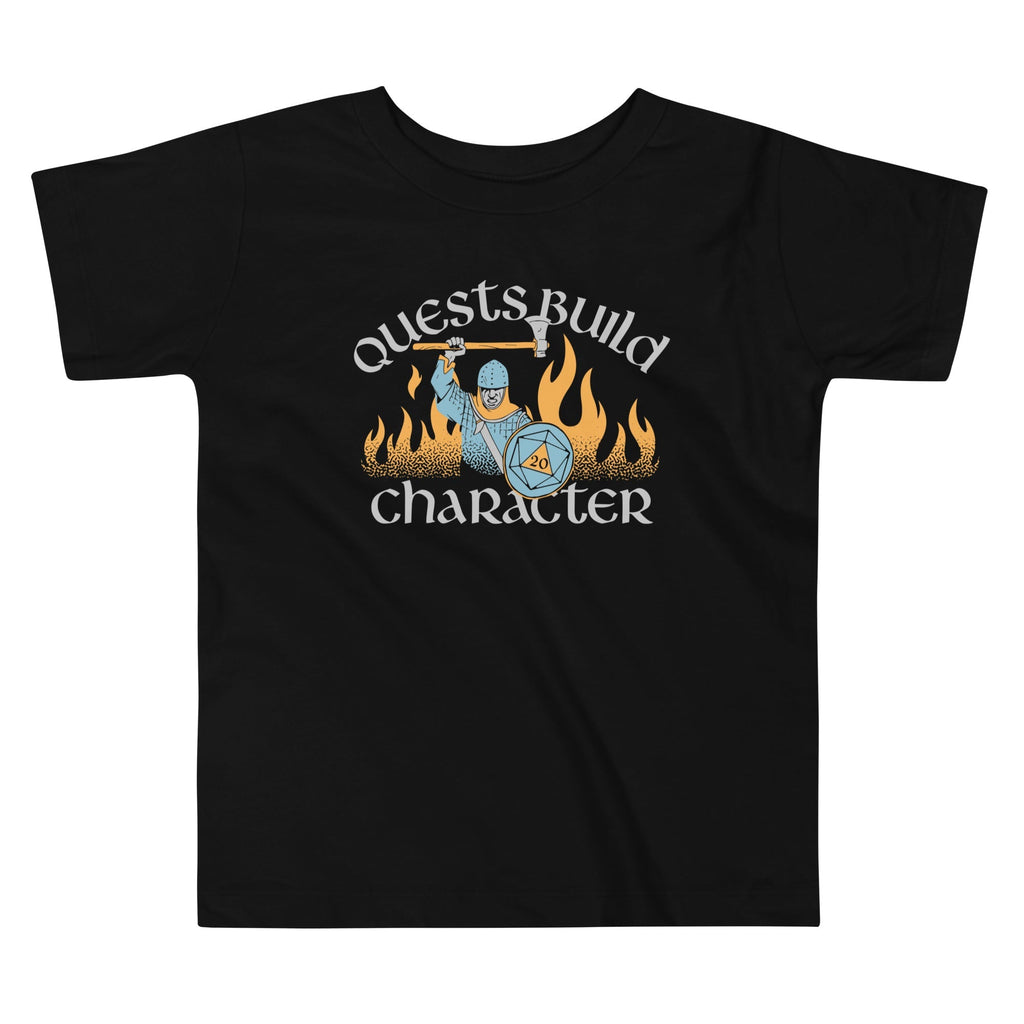Quests Build Character Kid's Toddler - Adult & Kids T-Shirts, Sweatshirts & Hoodies apparel design preview 1
