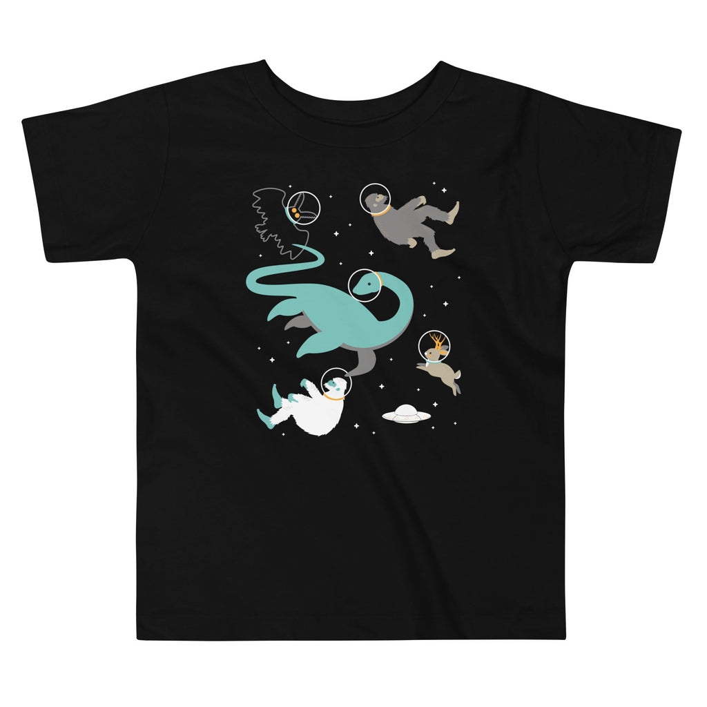 Cryptids In Space Kid's Toddler - Adult & Kids T-Shirts, Sweatshirts & Hoodies apparel design preview 1