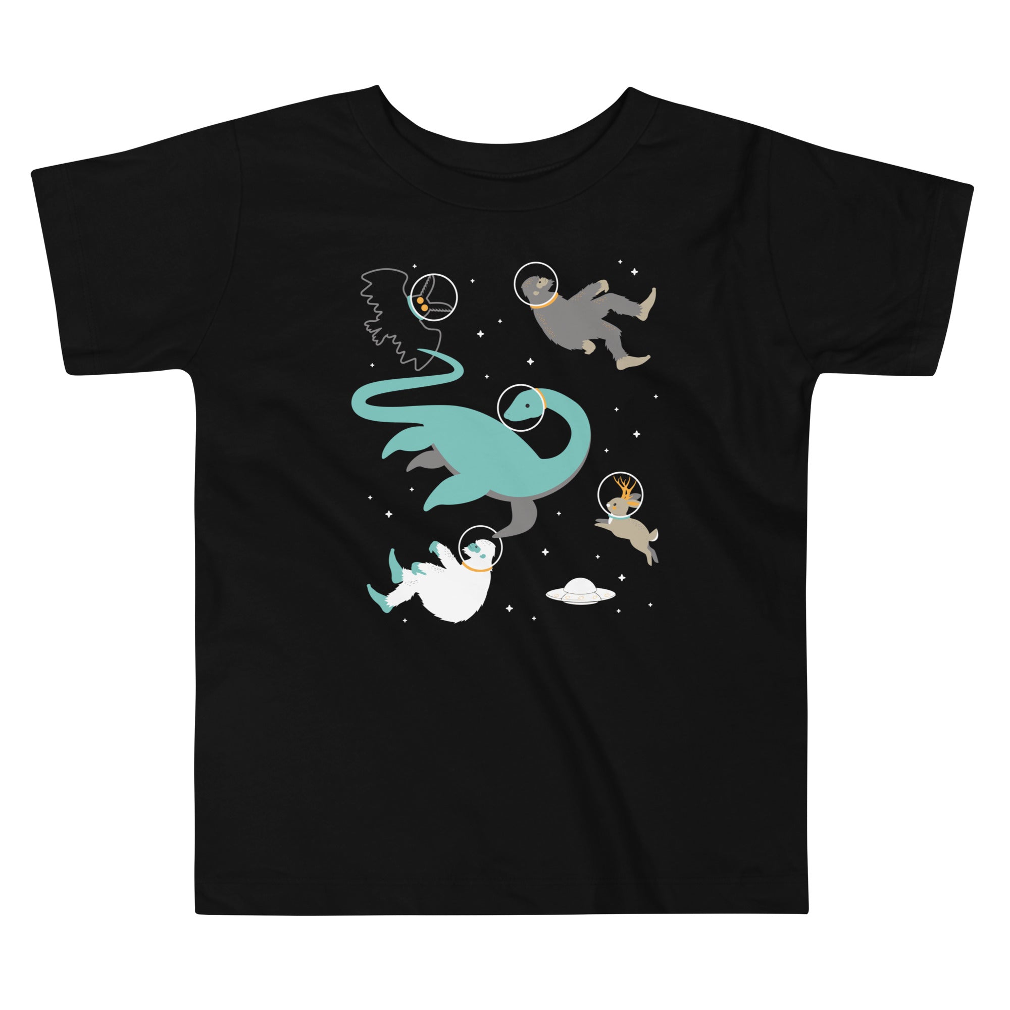 Cryptids In Space Kid's Toddler - Adult & Kids T-Shirts, Sweatshirts & Hoodies apparel design preview 1