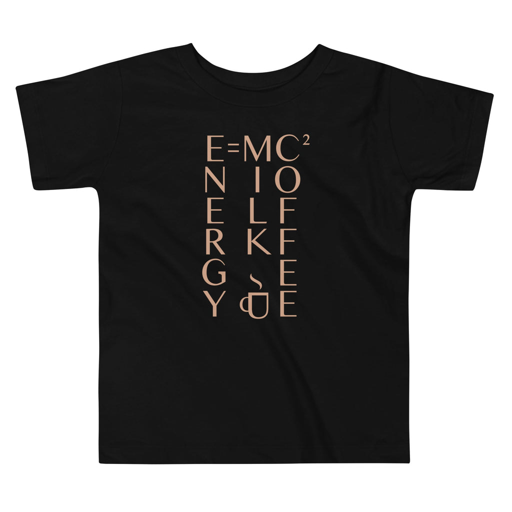 Energy Equals Milk Times Coffee Squared Kid's Toddler - Adult & Kids T-Shirts, Sweatshirts & Hoodies apparel design preview 1