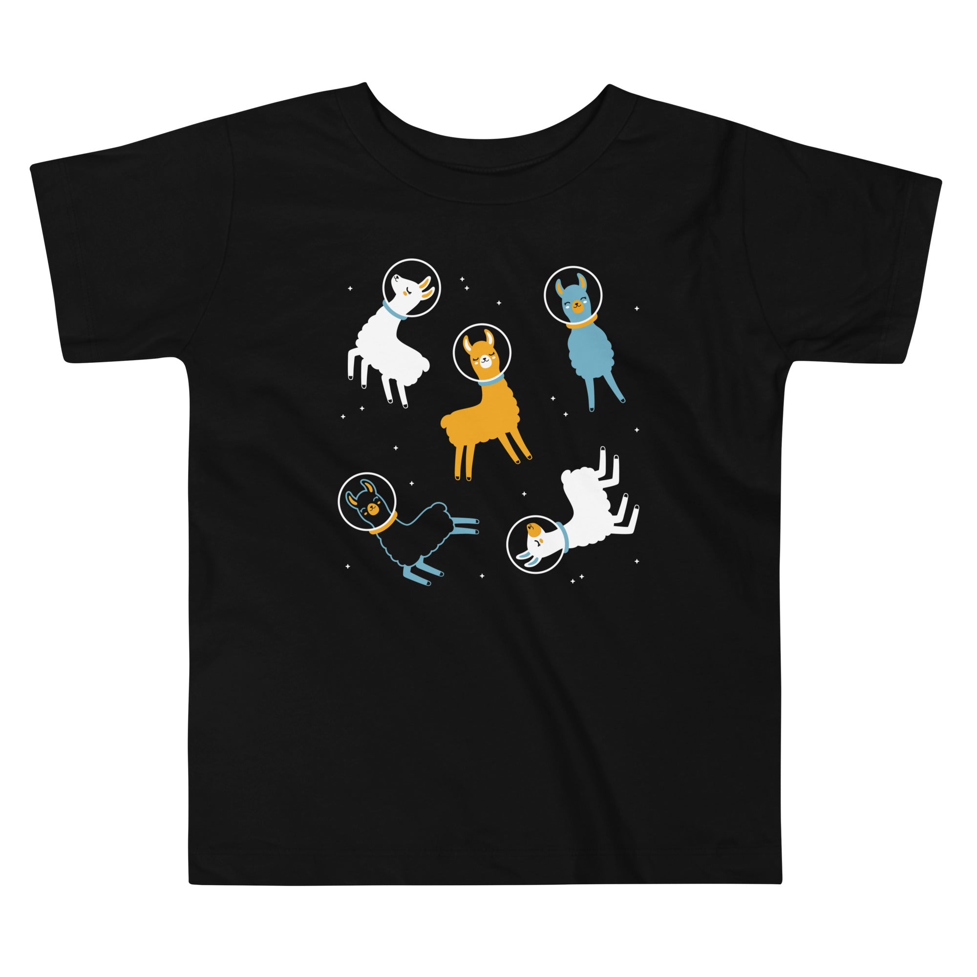 Llamas In Space Kid's Toddler - Adult & Kids T-Shirts, Sweatshirts & Hoodies apparel design preview 1