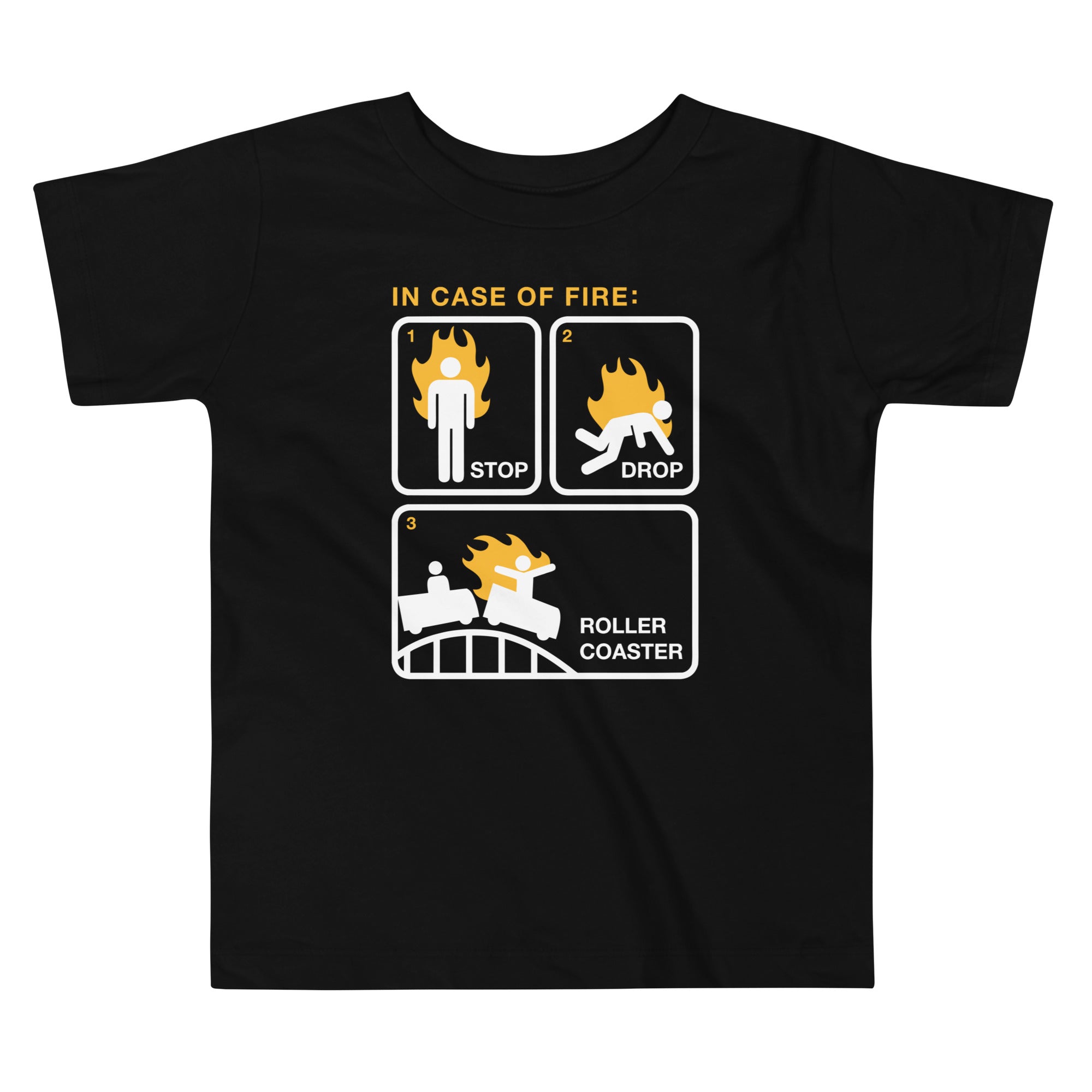Stop Drop Roller Coaster Kid's Toddler - Adult & Kids T-Shirts, Sweatshirts & Hoodies apparel design preview 1