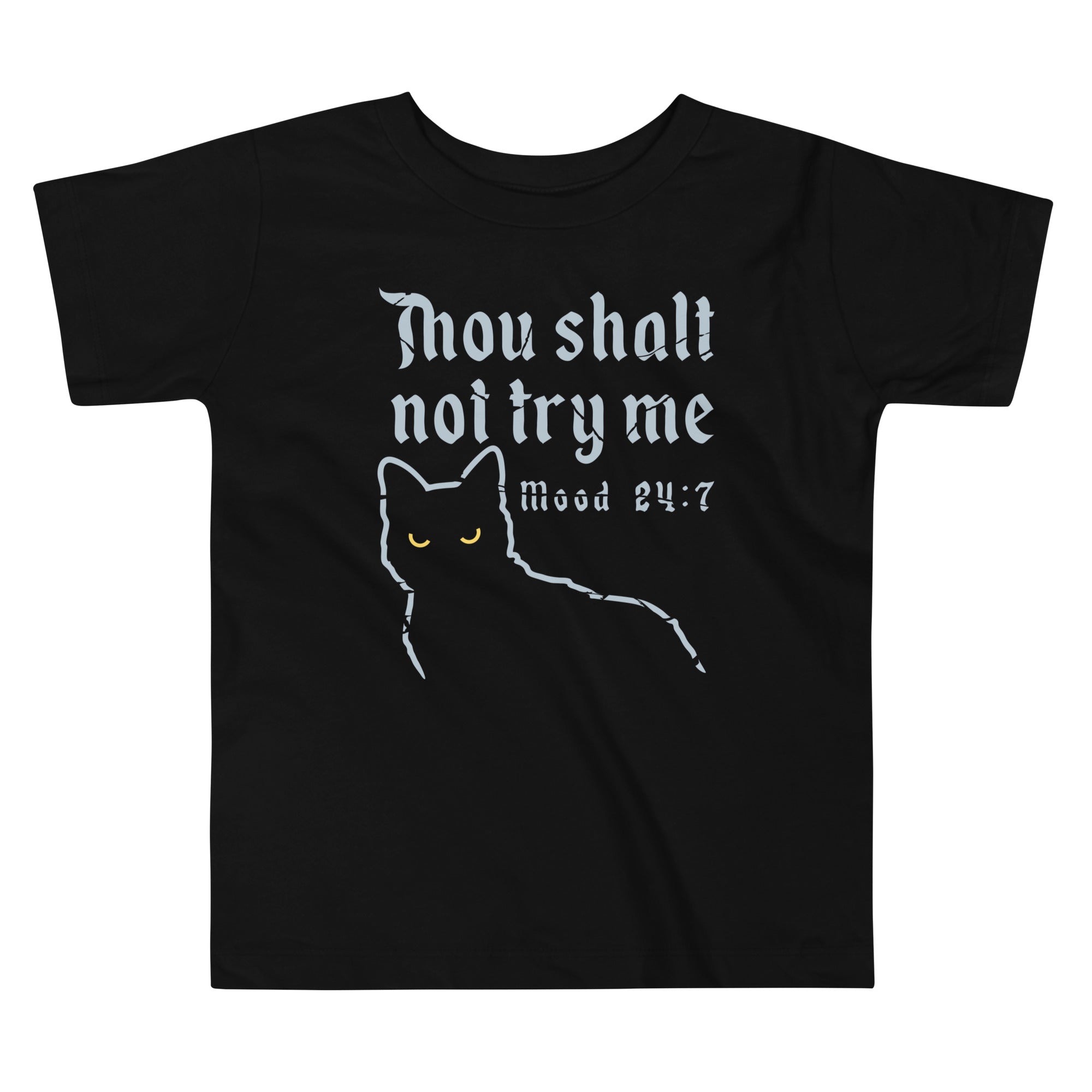 Thou Shalt Not Try Me Kid's Toddler - Adult & Kids T-Shirts, Sweatshirts & Hoodies apparel design preview 1
