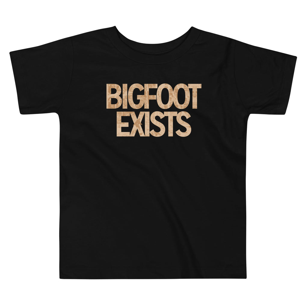 Bigfoot Exists Kid's Toddler - Adult & Kids T-Shirts, Sweatshirts & Hoodies apparel design preview 1