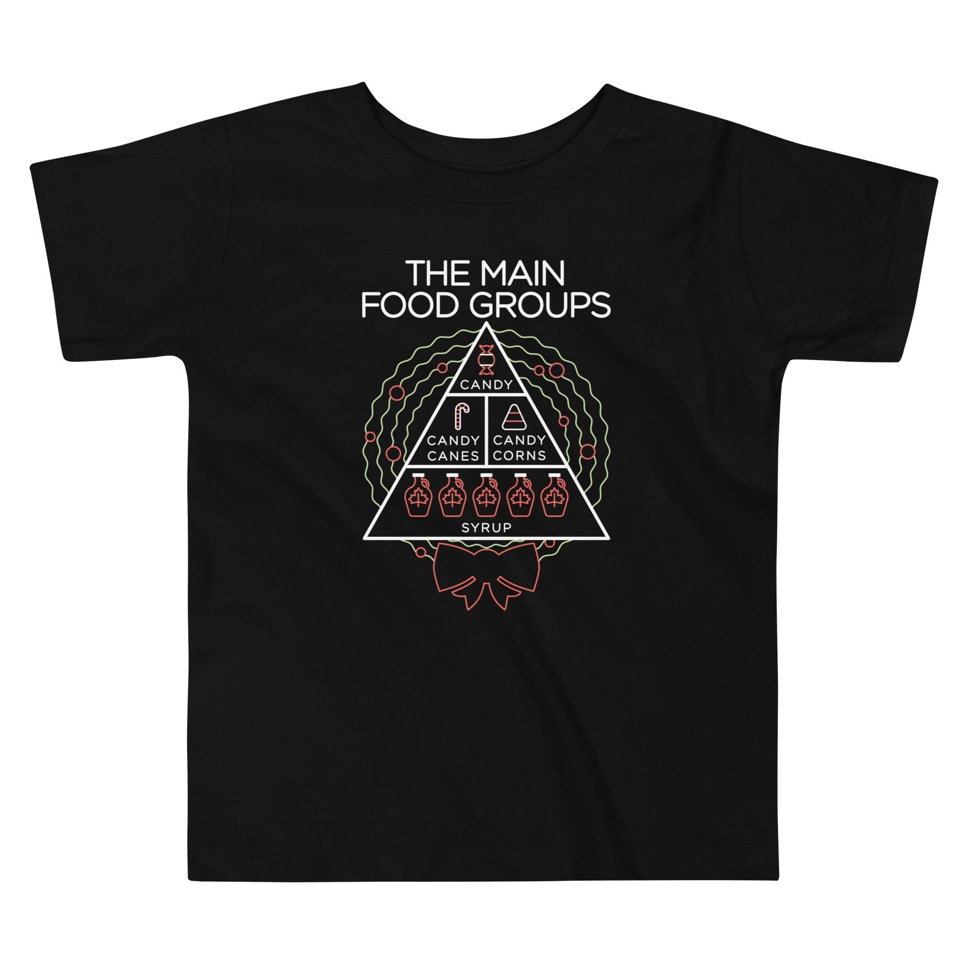 The Main Food Groups Kid's Toddler - Adult & Kids T-Shirts, Sweatshirts & Hoodies apparel design preview 1