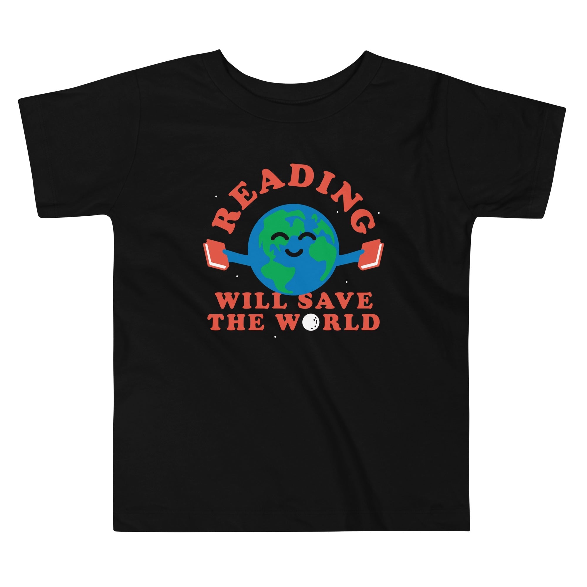 Reading Will Save The World Kid's Toddler - Adult & Kids T-Shirts, Sweatshirts & Hoodies apparel design preview 1