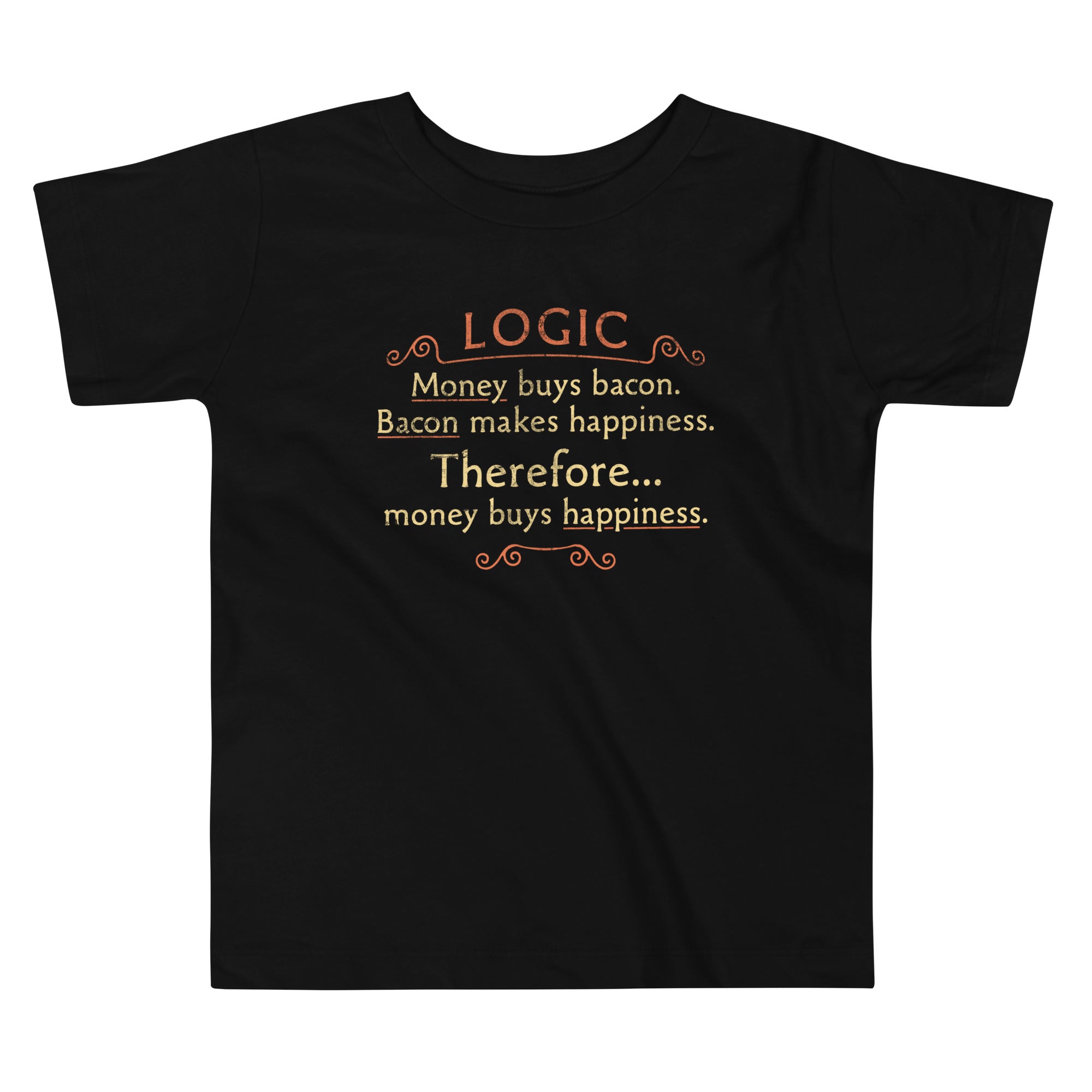 Money Buys Happiness Kid's Toddler - Adult & Kids T-Shirts, Sweatshirts & Hoodies apparel design preview 1