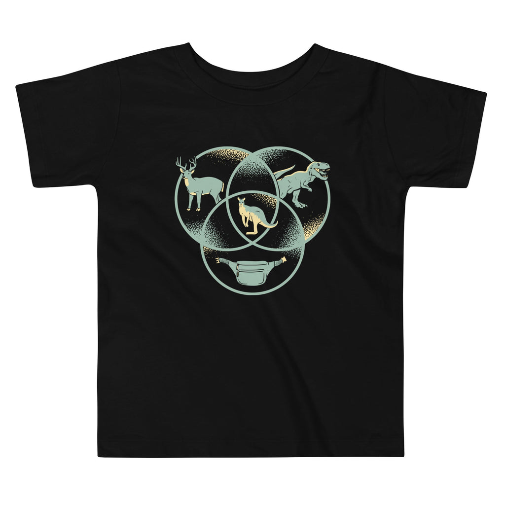 Kangaroo Venn Diagram Kid's Toddler - Adult & Kids T-Shirts, Sweatshirts & Hoodies apparel design preview 1