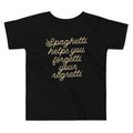 Spaghetti Helps You Forgetti Your Regretti Kid's - Adult & Kids T-Shirts, Sweatshirts & Hoodies apparel design preview 1