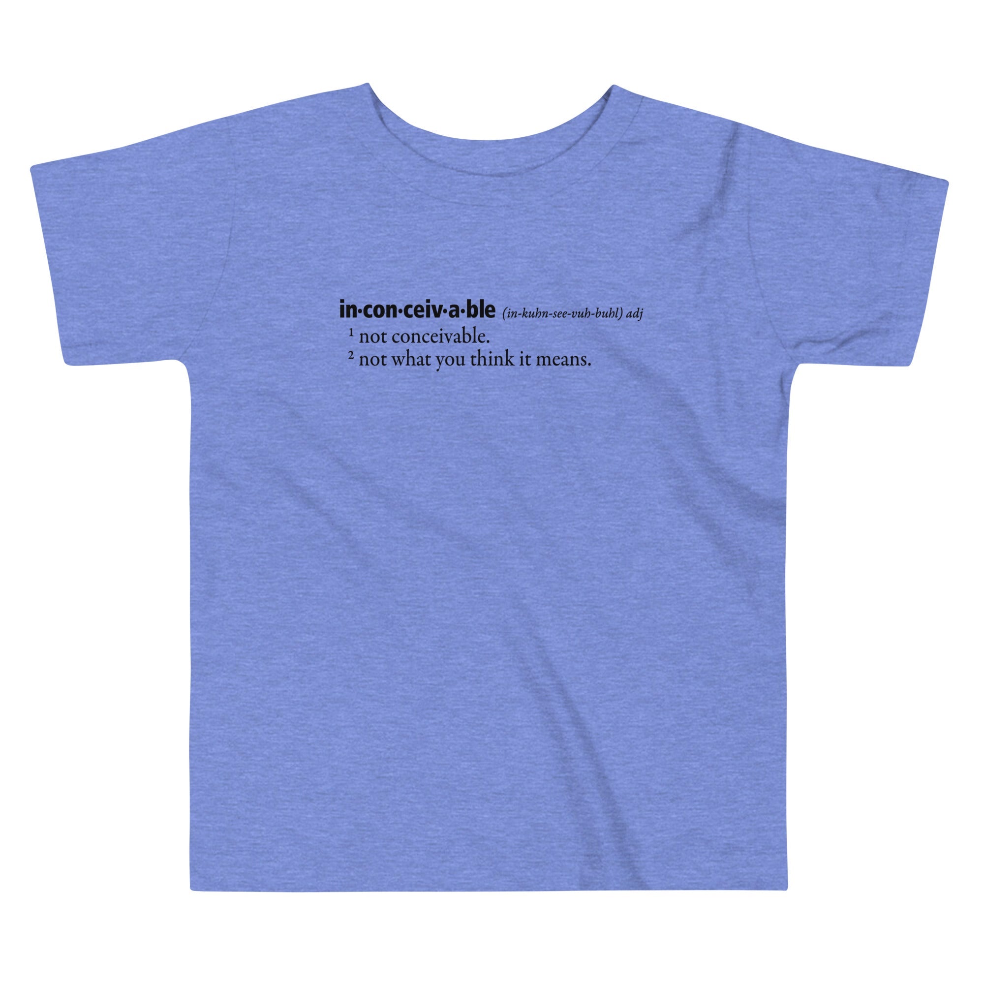 Inconceivable Definition Kid's Toddler - Adult & Kids T-Shirts, Sweatshirts & Hoodies apparel design preview 1
