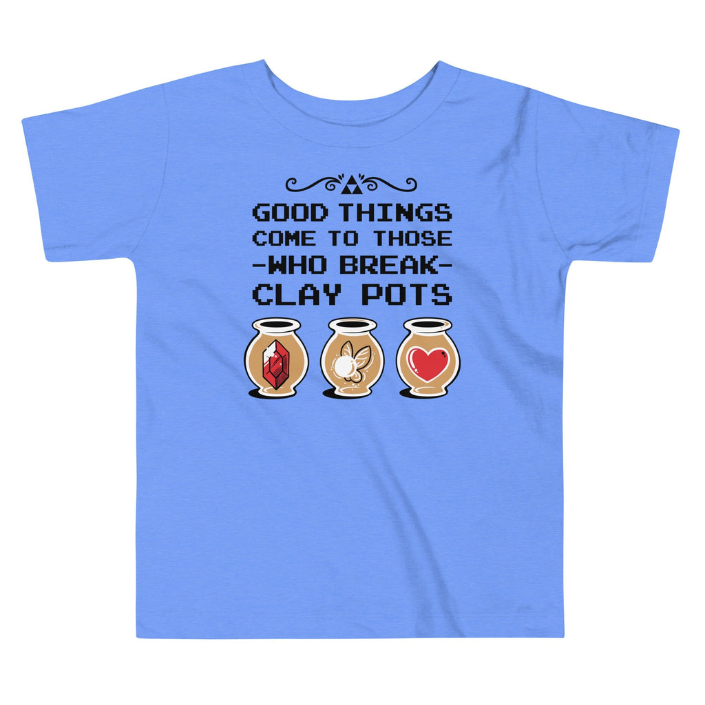 Good Things Come To Those Who Break Clay Pots Kid's - Adult & Kids T-Shirts, Sweatshirts & Hoodies apparel design preview 1