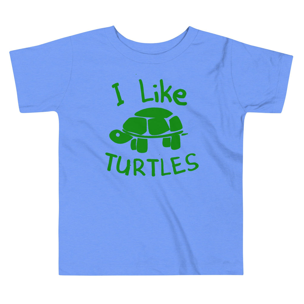 I Like Turtles Kid's Toddler - Adult & Kids T-Shirts, Sweatshirts & Hoodies apparel design preview 1