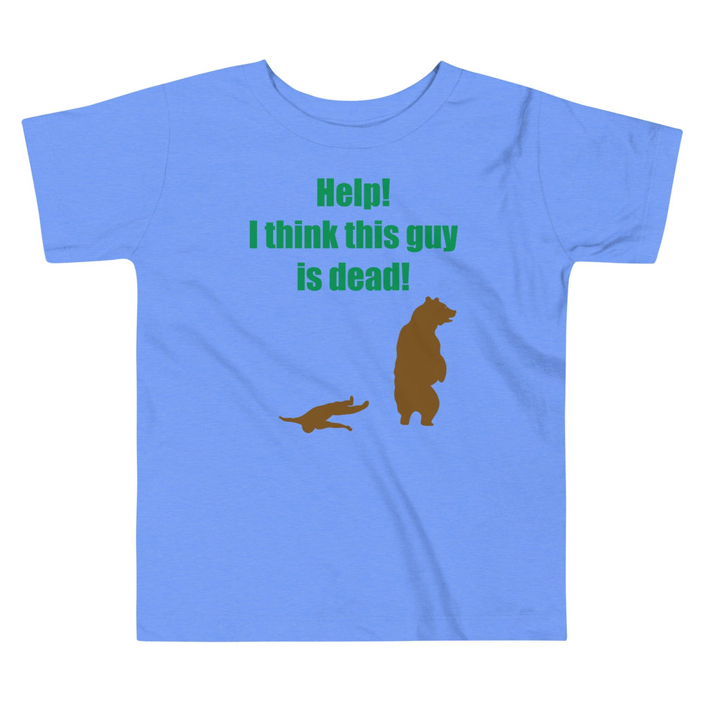 Help! I Think This Guy Is Dead! Kid's Toddler - Adult & Kids T-Shirts, Sweatshirts & Hoodies apparel design preview 1