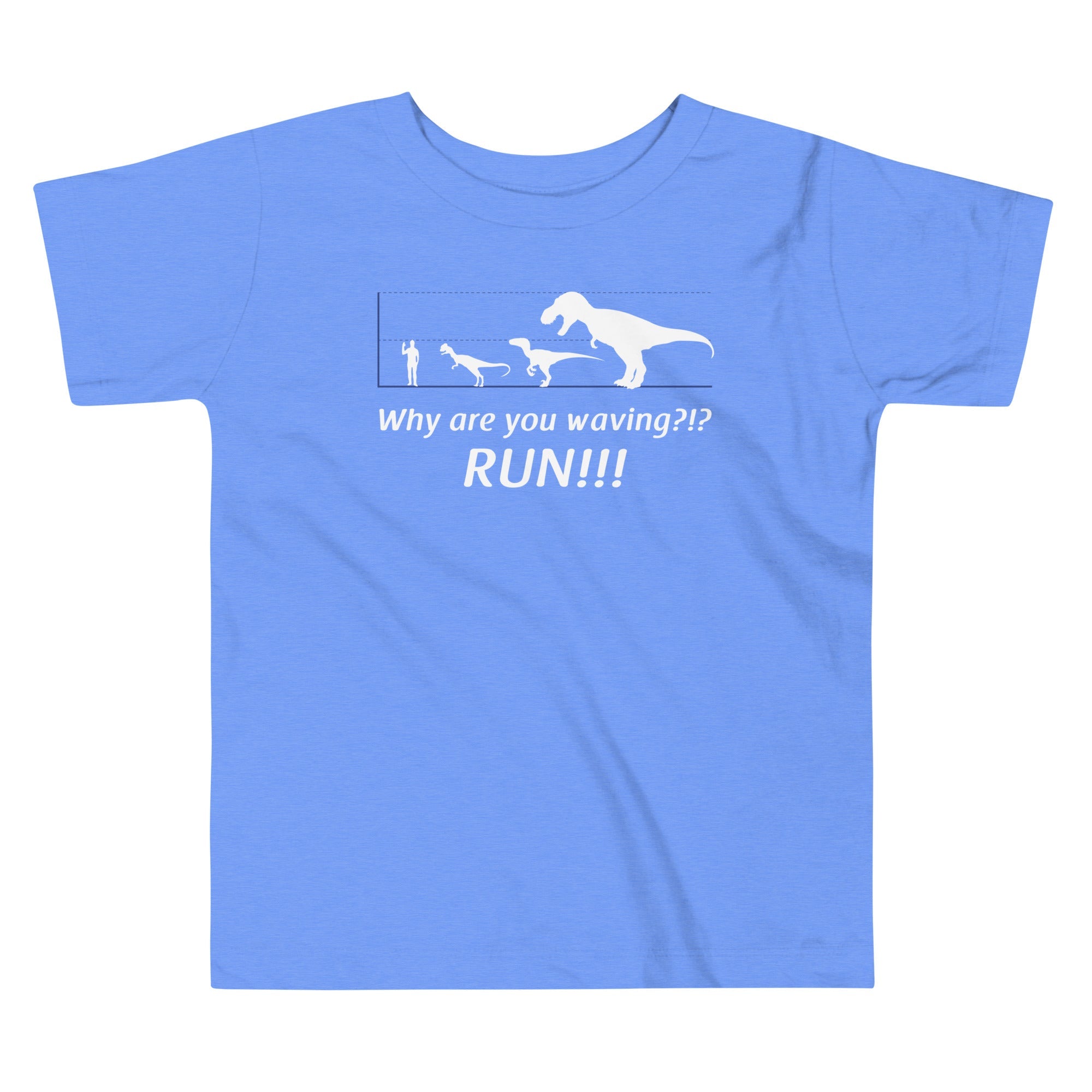 Why Are You Waving? Run! Kid's Toddler - Adult & Kids T-Shirts, Sweatshirts & Hoodies apparel design preview 1