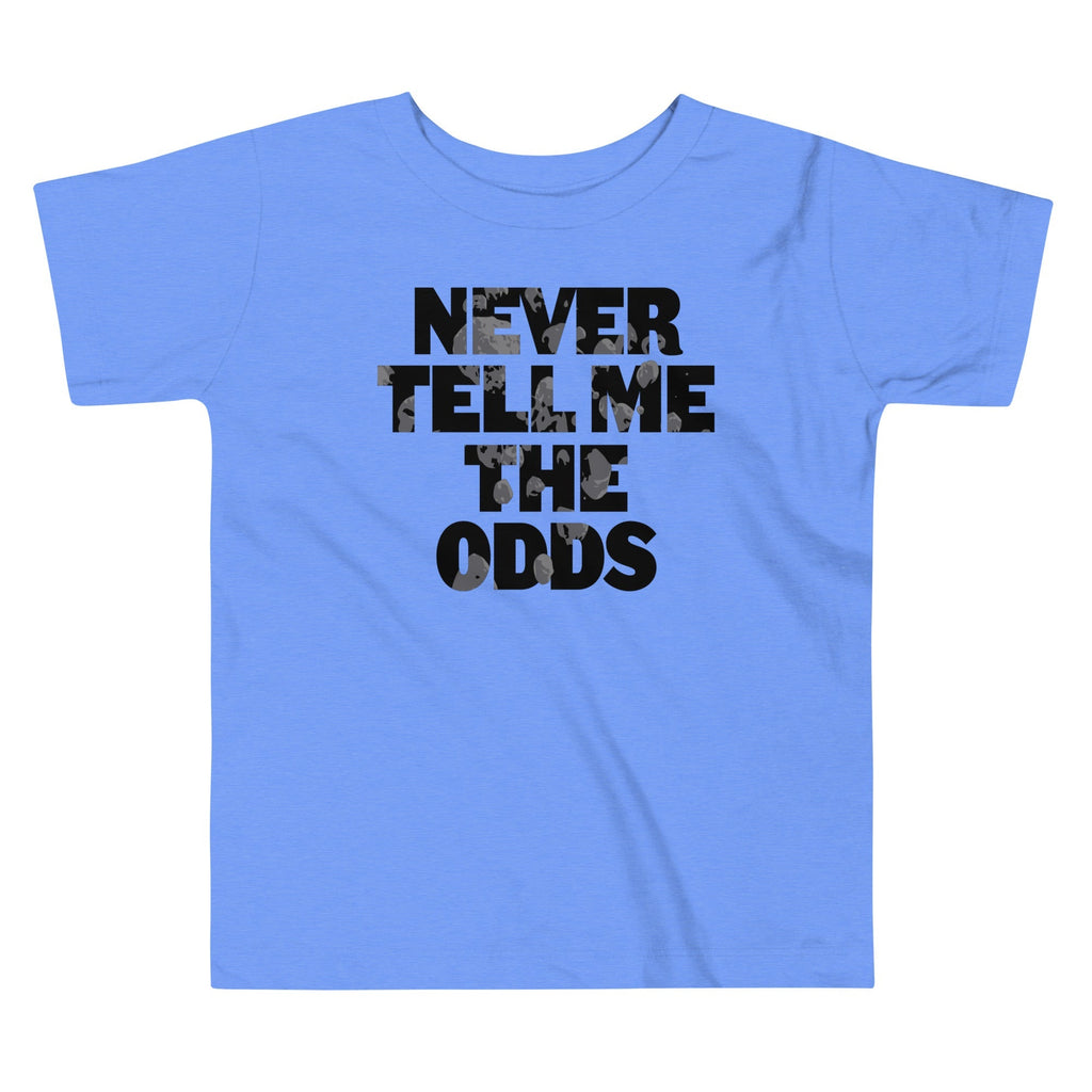 Never Tell Me The Odds Kid's Toddler - Adult & Kids T-Shirts, Sweatshirts & Hoodies apparel design preview 1