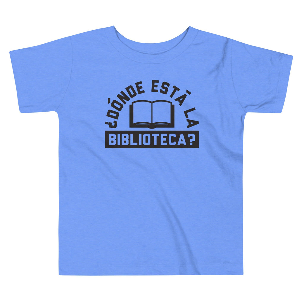 Donde Esta La Biblioteca? Kid's Toddler - Adult & Kids T-Shirts, Sweatshirts & Hoodies apparel design preview 1
