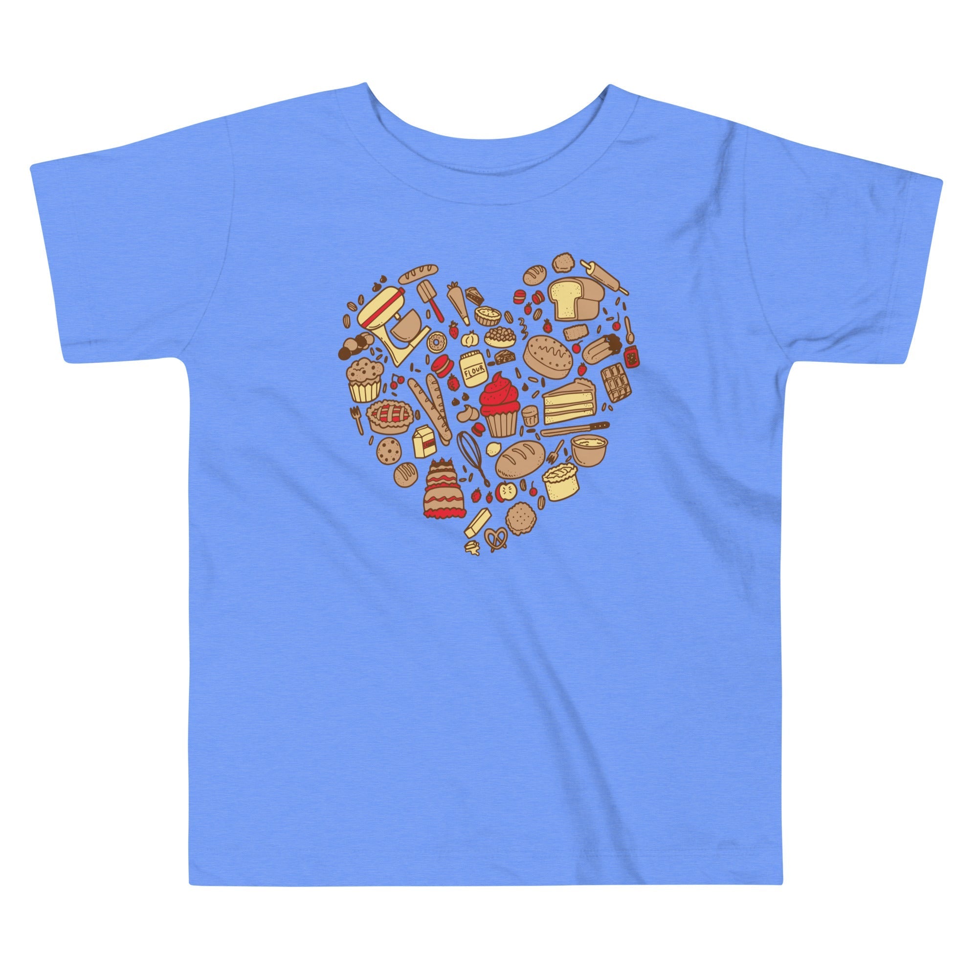 Baking Heart Kid's Toddler - Adult & Kids T-Shirts, Sweatshirts & Hoodies apparel design preview 1