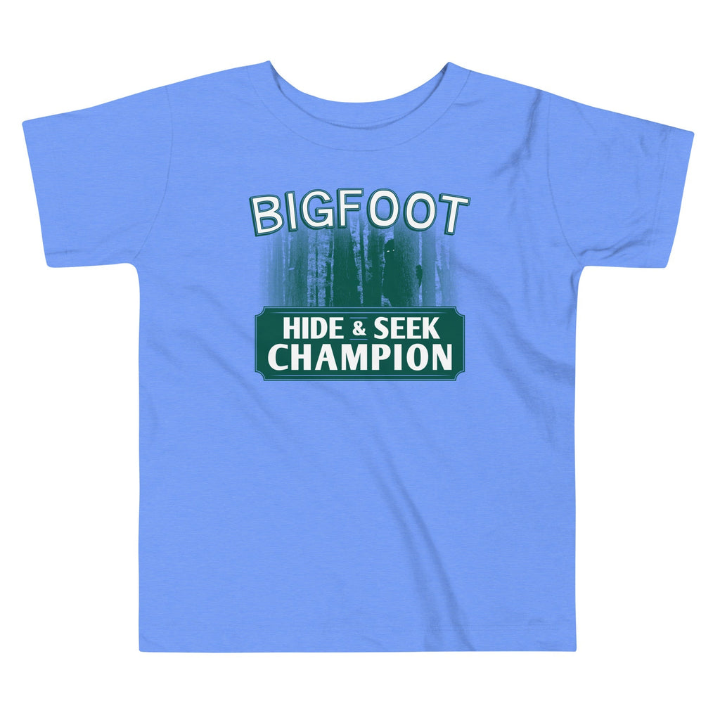 Bigfoot Hide And Seek Champion Kid's Toddler - Adult & Kids T-Shirts, Sweatshirts & Hoodies apparel design preview 1