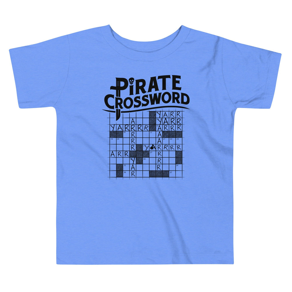 Pirate Crossword Kid's Toddler - Adult & Kids T-Shirts, Sweatshirts & Hoodies apparel design preview 1
